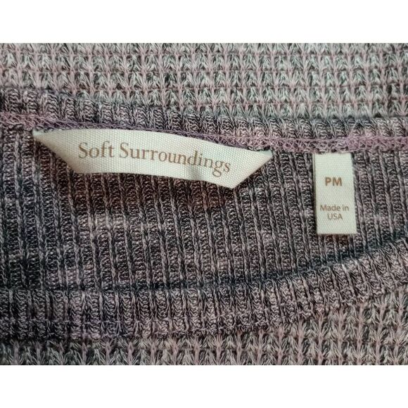 Soft Surroundings Sweater Ladies Medium Petite Lavender Light Weight - Picture 5 of 7
